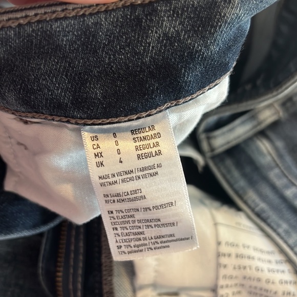 American eagle super stretch hi rise jegging - Picture 4 of 5